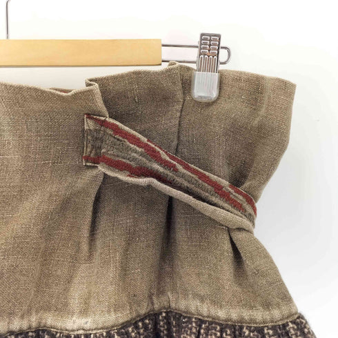 ドリスヴァンノッテン DRIES VAN NOTEN ツイードラップスカート レディース 36