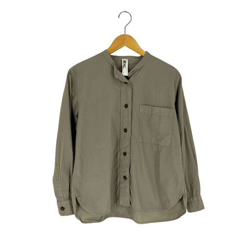 エムエイチエル MHL. 24SS ボックス バンドカラーシャツ レディース JPN:2