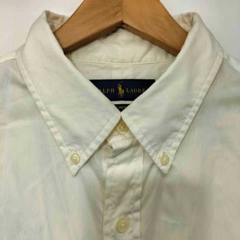 ラルフローレン RALPH LAUREN ポニー刺繍 ボタンダウン S/S シャツ メンズ import:L