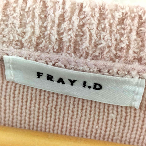 フレイアイディー FRAY I.D 金釦 クロップド パイル ジャケット 3ピース セットアップ レディース
