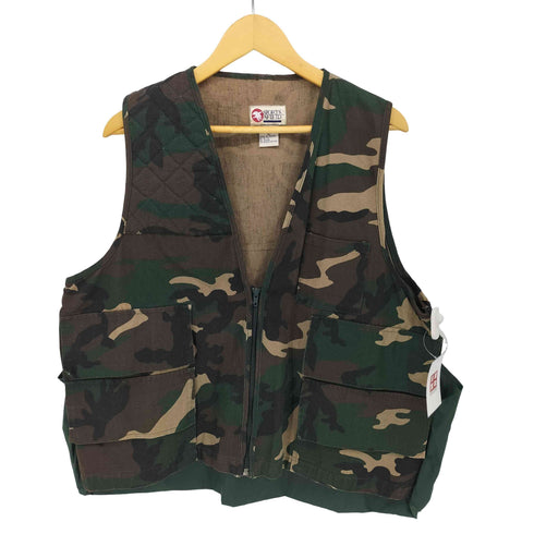 SPORTS AFIELD ウッドランドカモ ハンティング ベスト メンズ import:XL