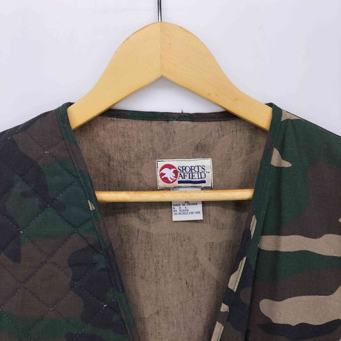 SPORTS AFIELD ウッドランドカモ ハンティング ベスト メンズ import:XL