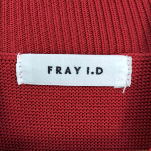 フレイアイディー FRAY I.D 23AW ホールガーメントフレアニットワンピース レディース ONE SIZE