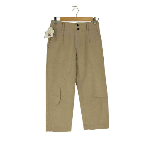 マーガレットハウエル MARGARET HOWELL COTTON LINEN クロップドパンツ レディース JPN:0
