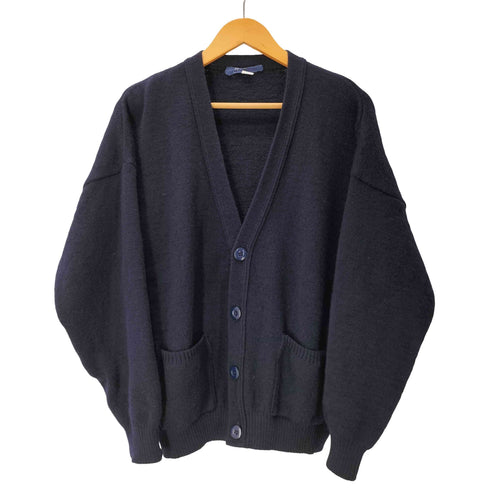 BREIZLEN フランス製 PURE LAINE VIERGE 4B ニット カーディガン メンズ import:L