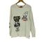 アイスクリーム ICE CREAM STYLE FACTS L/S TEE クルーネック プリント Tシャツ メンズ JPN:XL