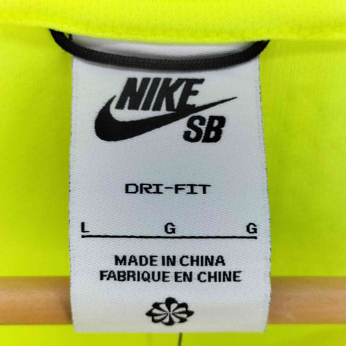 ナイキスケートボーディング NIKE SB メタリックロゴ 刺繍 クルーネック ショートスリーブ Tシャツ メンズ import:L