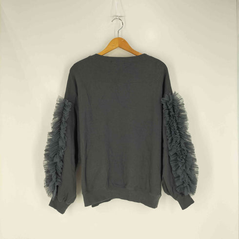 スナイデル snidel 24SS フリルチュールデザインスウェットプルオーバー レディース ONE SIZE