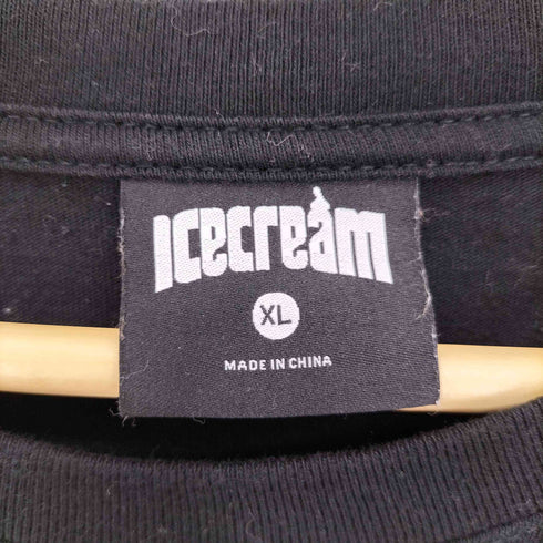 アイスクリーム ICE CREAM LASEK LS T-SHIRT クルーネック プリント Tシャツ メンズ JPN:XL