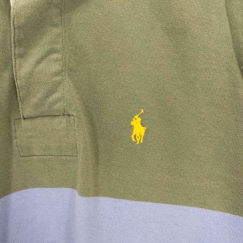 ポロラルフローレン POLO RALPH LAUREN CLASSIC FIT スモールポニー刺繍 ラガーシャツ メンズ S