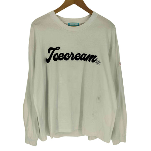 アイスクリーム ICE CREAM 両面プリント クルーネック L/S シャツ メンズ JPN:XL