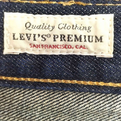 リーバイス Levis 501 ボタン裏5286 革パッチ ボタンフライ リメイク加工 フレアパンツ メンズ W32 L32