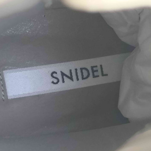 スナイデル snidel vibramレースアップショートブーツ レディース JPN:23.5