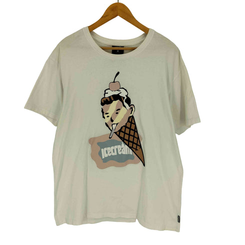 アイスクリーム ICE CREAM Flag S/S Tee クルーネック プリント Tシャツ メンズ JPN:XL