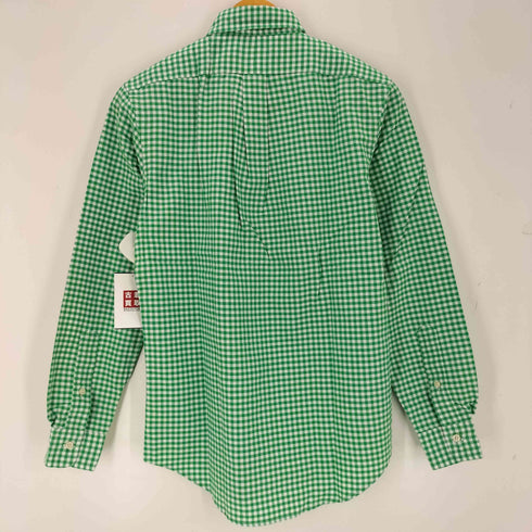 ポロラルフローレン POLO RALPH LAUREN CLASSIC FIT スモールポニー刺繍 ギンガムチェックL/Sシャツ メンズ XS