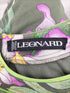 レオナール LEONARD シルク モックネック 花柄 カットソー レディース JPN:L