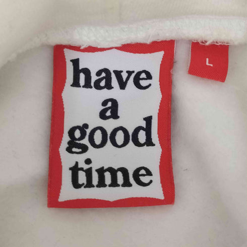 ハブアグッドタイム HAVE A GOOD TIME CRAYON FRAME PULLOVER HOODIE メンズ L