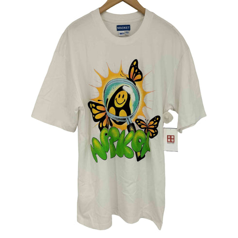 MARKET SMILEY THROUGH THE LOOKING GLASS T-SHIRT メンズ JPN:L