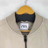 ザラ ZARA フェイクスエード ジップブルゾン メンズ import:M