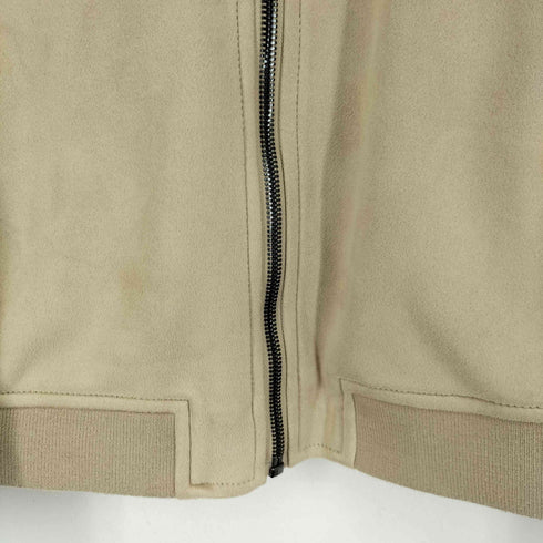 ザラ ZARA フェイクスエード ジップブルゾン メンズ import:M