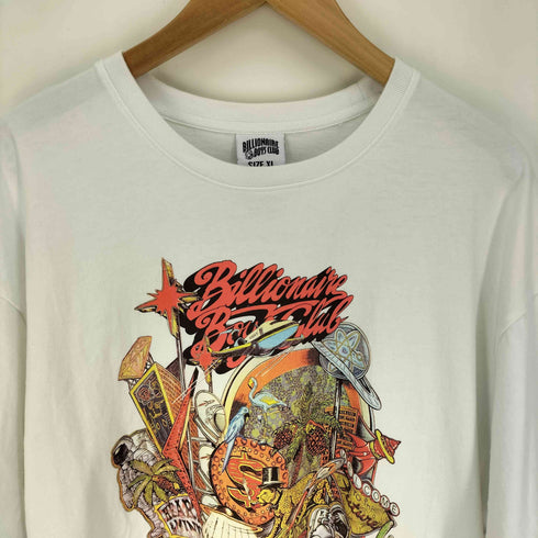 ビリオネアボーイズクラブ Billionaire Boys Club BB FLOATING CITY T-SHIRT クルーネック プリント Tシャツ メンズ JPN:XL