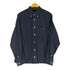 ザラ ZARA インディゴデニム L/S BDシャツ メンズ import:M