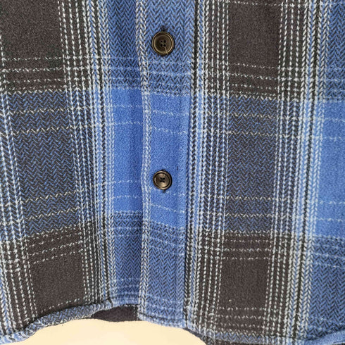 ザラ ZARA フランネルオーバーサイズシャツ メンズ US:40