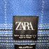 ザラ ZARA フランネルオーバーサイズシャツ メンズ US:40