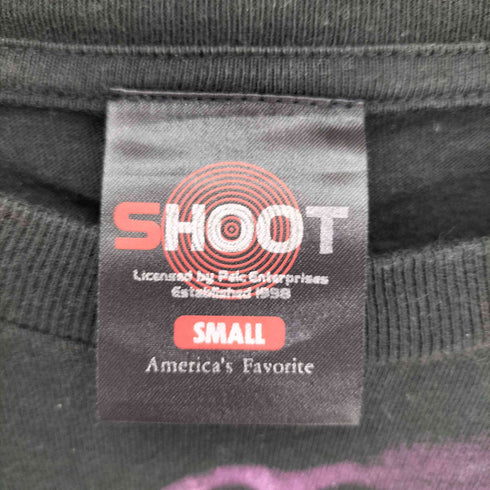 シュート SHOOT ロックバンドアーティスト ツアー 両面プリント クルーネックTシャツ メンズ import:S