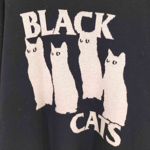 ビバスタジオ vivastudio BLACK CAT KNIT メンズ
