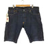 エヴィス EVISU LOT2000 かもめペイント 濃紺 インディゴ ボタンフライ ハーフ デニム パンツ メンズ 38