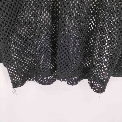 HESTORY メッシュ クルーネック ロングスリーブTシャツ メンズ