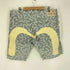 エヴィス EVISU LOT5500 かもめ総柄 ボタンフライ ハーフ デニム パンツ メンズ 40S