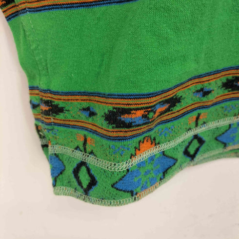 インディアン INDIAN ネイティブ柄 コンチョ ヘンリーネックTシャツ メンズ JPN:M