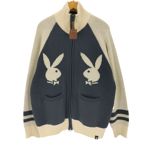 プレイボーイ PLAYBOY BUNNY COWICHAN LIKE SWEATER メンズ JPN:L
