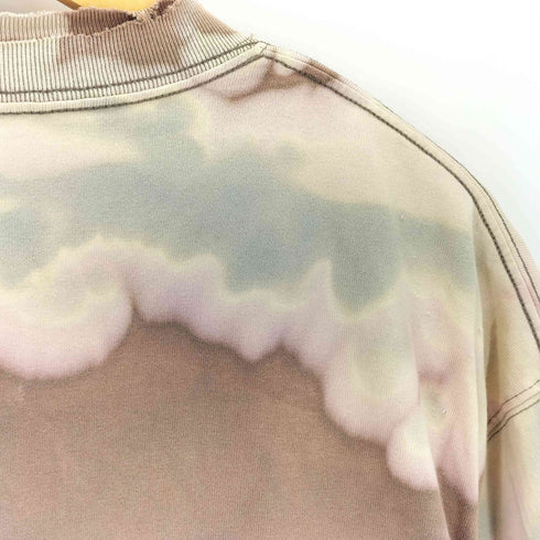 ダメージ加工 タイダイデストロイ ロングスリーブシャツ アメカジ メンズ