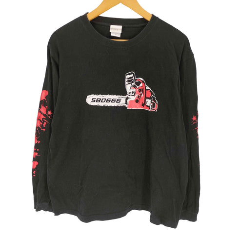 SEEN BETTER DAYS 666 ロゴプリント クルーネック ロングスリーブTシャツ メンズ import:L