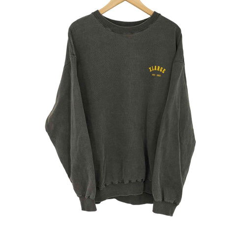 エクストララージ XLARGE EAGLE LOGO PIGMENT CREWNECK SWEAT/ メンズ JPN:M