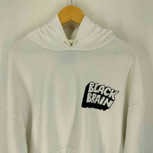 ブラックブレイン BLACK BRAIN 両面ロゴプリント プルオーバーパーカー メンズ JPN:XL