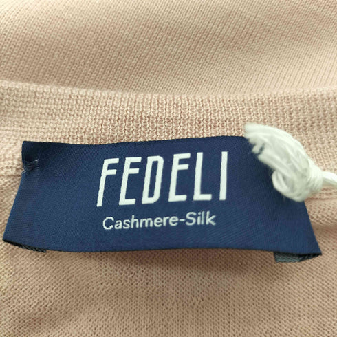 FEDELI Seta Sweater セタ セーター カシミヤ混 メンズ EUR:48