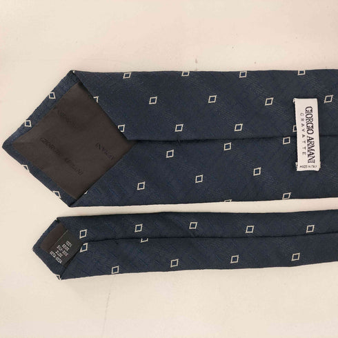 ジョルジオアルマーニ Giorgio Armani イタリア製 小紋柄 ネクタイ メンズ