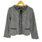 IEDIT PREMIUM COLLECTION ノーカラーツイードジャケット レディース LL