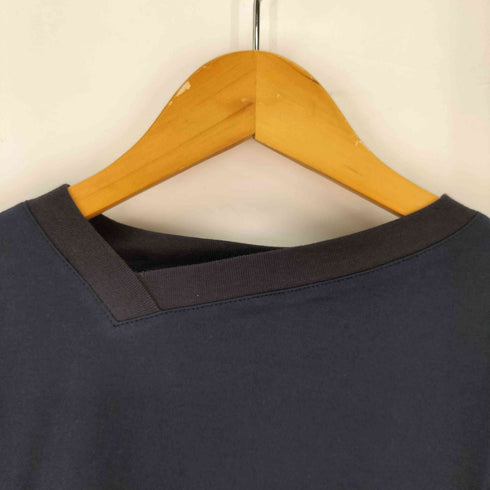 ミズイロインド mizuiro ind 24SS asymmetry neck wide OP アシンメトリー ネック ワイド ワンピース レディース FREE