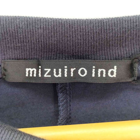 ミズイロインド mizuiro ind 24SS asymmetry neck wide OP アシンメトリー ネック ワイド ワンピース レディース FREE