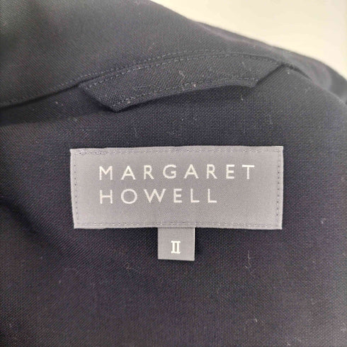 マーガレットハウエル MARGARET HOWELL SUMMER WOOL POPLIN サマーウール ダブルワンピース レディース JPN:2
