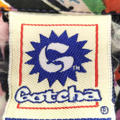 ガッチャ GATCHA 総柄 オープンカラーシャツ メンズ