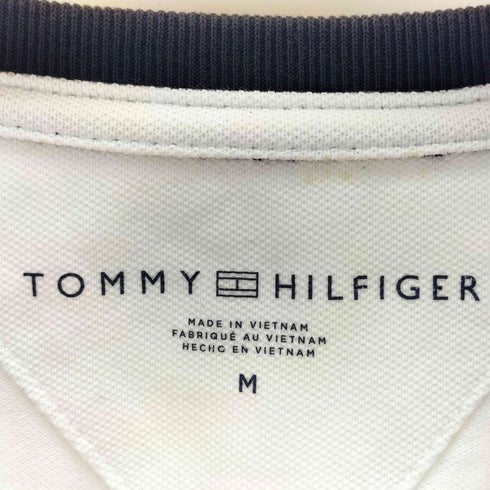 トミーヒルフィガー TOMMY HILFIGER ロゴ刺繍 クルーネックTシャツ メンズ M