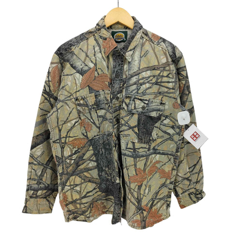カベラス Cabela's 90S USA製 リアルツリー カモ L/S シャツ メンズ import:L