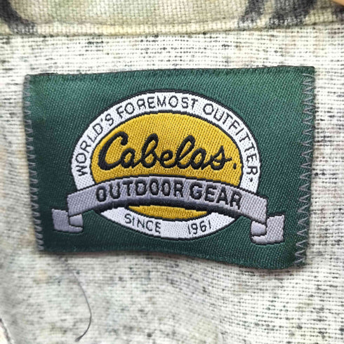 カベラス Cabela's 90S USA製 リアルツリー カモ L/S シャツ メンズ import:L