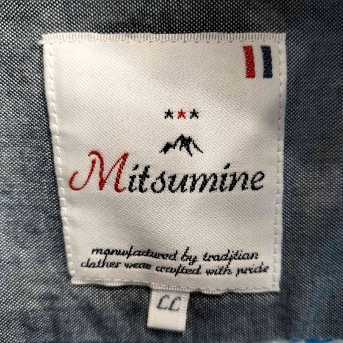 ミツミネ MITSUMINE アロハシャツ スウェット生地ポケット付き メンズ JPN:XL